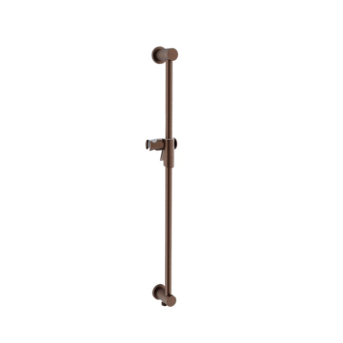 Baril Shower Bar With Slider - Venetian Bronze