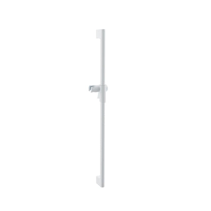 Baril Shower Bar With Slider - White