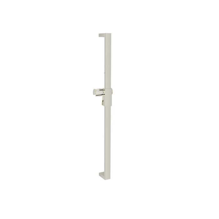 Baril Shower Bar With Slider - Polished Nickel