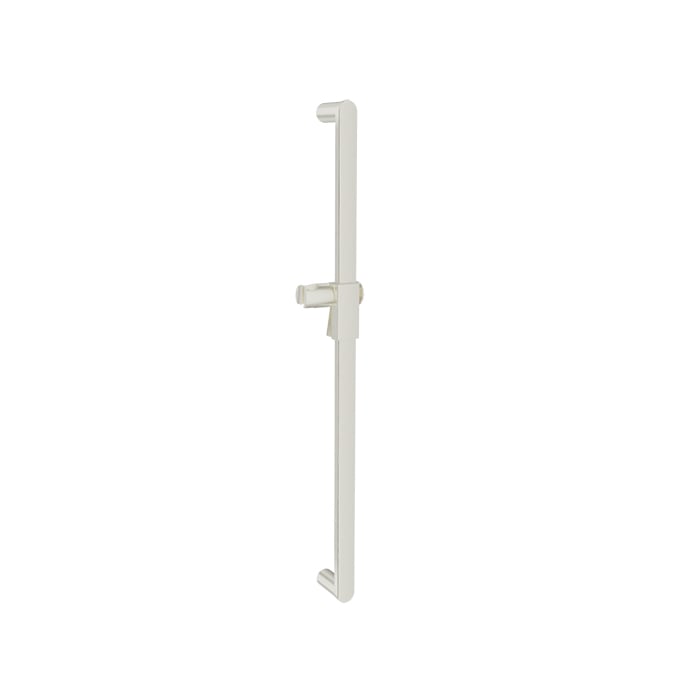 Baril Shower Bar With Slider - Brushed Nickel