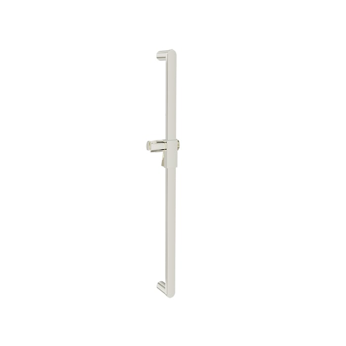 Baril Shower Bar With Slider - Polished Nickel