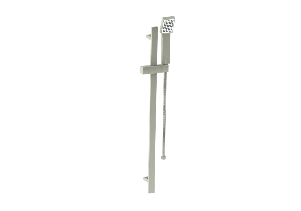Vogt Kapfenberg Sliding Shower Bar with Hand Shower BH.01.01 in Brushed Nickel