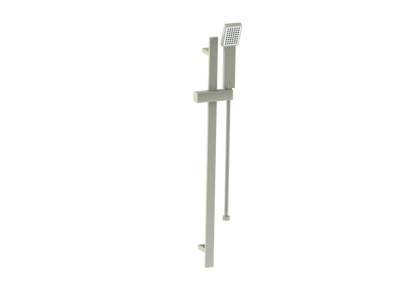 Vogt Kapfenberg Sliding Shower Bar with Hand Shower BH.01.01 in Brushed Nickel
