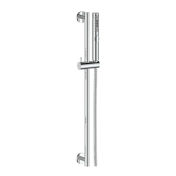 Vogt Drava Sliding Shower Bar with Hand Shower in Polished Chrome - BH.06.02.CC