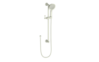 Vogt Carinthia Sliding Shower Bar with Hand Shower in Brushed Nickel – BH.10.05.BN