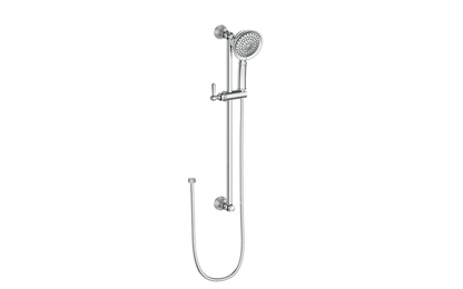 Vogt Carinthia Sliding Shower Bar with Hand Shower in Polished Chrome – BH.10.05.CC