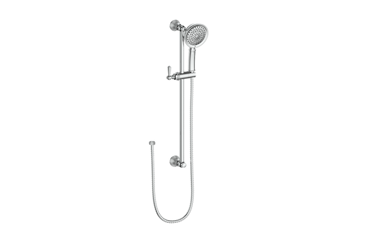 Vogt Carinthia Sliding Shower Bar with Hand Shower in Polished Chrome – BH.10.05.CC