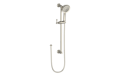 Vogt Carinthia Sliding Shower Bar with Hand Shower in Polished Nickel – BH.10.05.PN