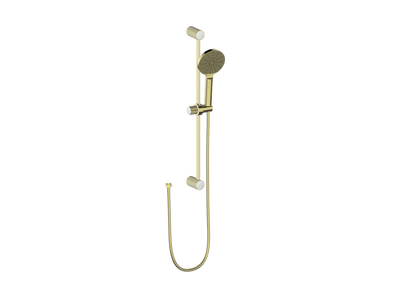 Brushed Gold / Polished Chrome