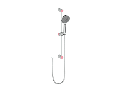 Polished Chrome / Rose Pink