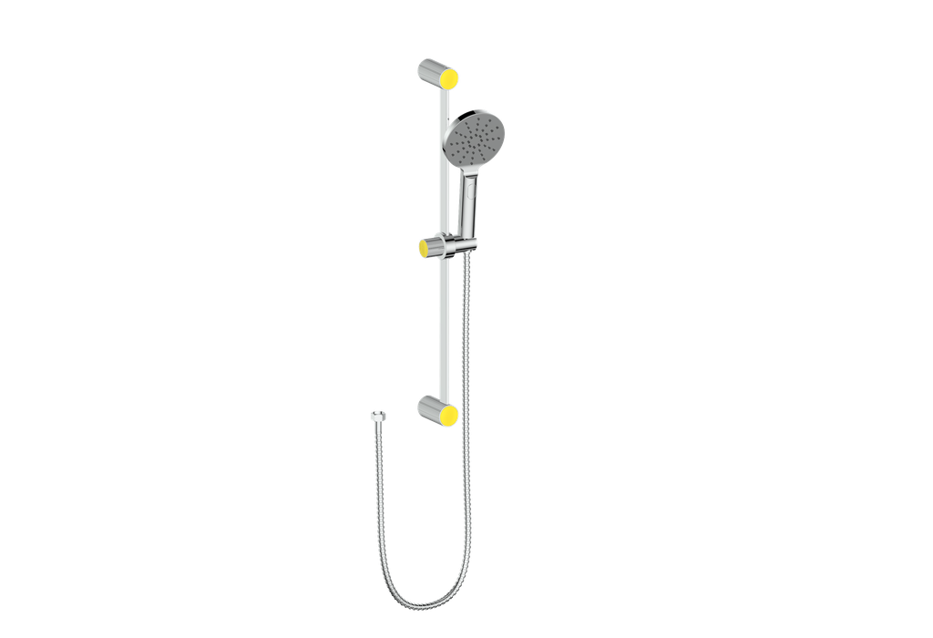 Polished Chrome / Sunshine Yellow