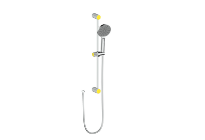 Polished Chrome / Sunshine Yellow