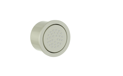 Vogt Round Built-In Body Jet in Brushed Nickel - BJ.02.01.BN