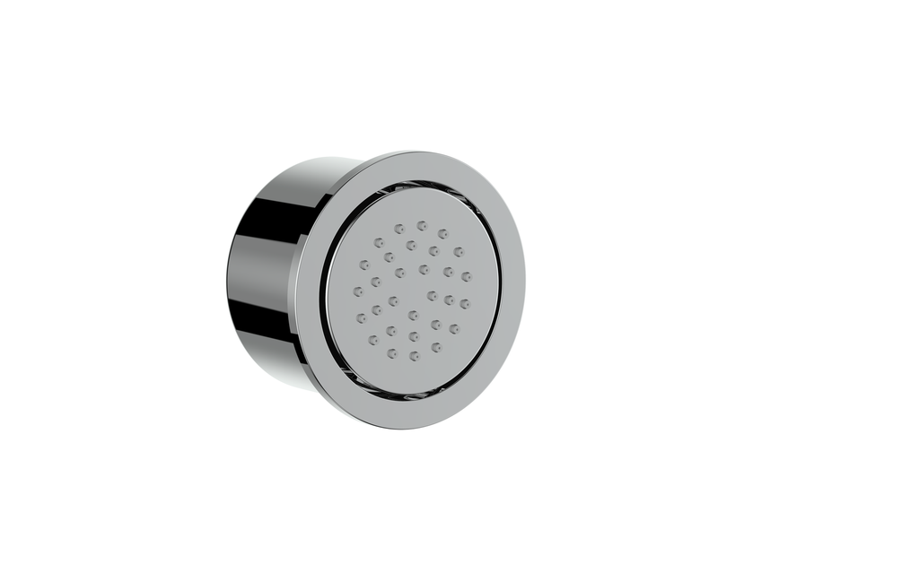 Vogt Round Built-In Body Jet in Polished Chrome - BJ.02.01.CC