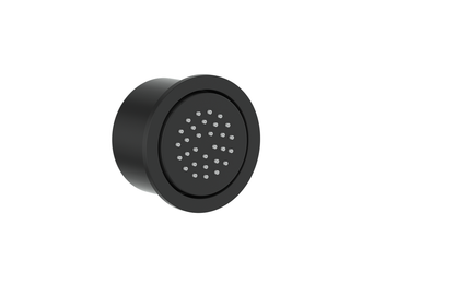 Vogt Round Built-In Body Jet in Matte Black - BJ.02.01.MB