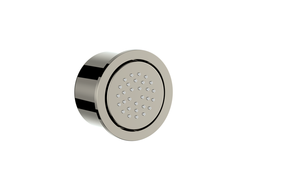 Vogt Round Built-In Body Jet in Polished Nickel - BJ.02.01.PN
