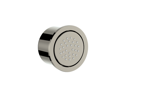 Vogt Round Built-In Body Jet in Polished Nickel - BJ.02.01.PN
