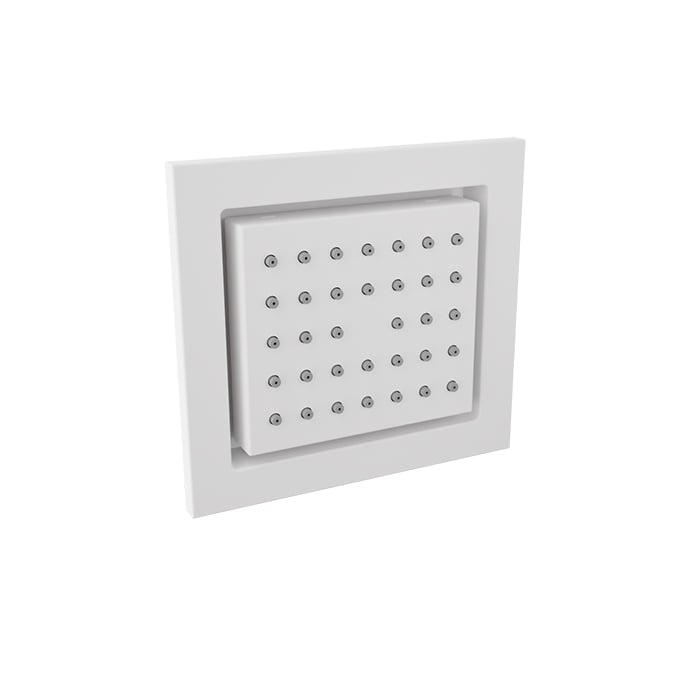 Baril Square Built-In Lateral Body Jet - White