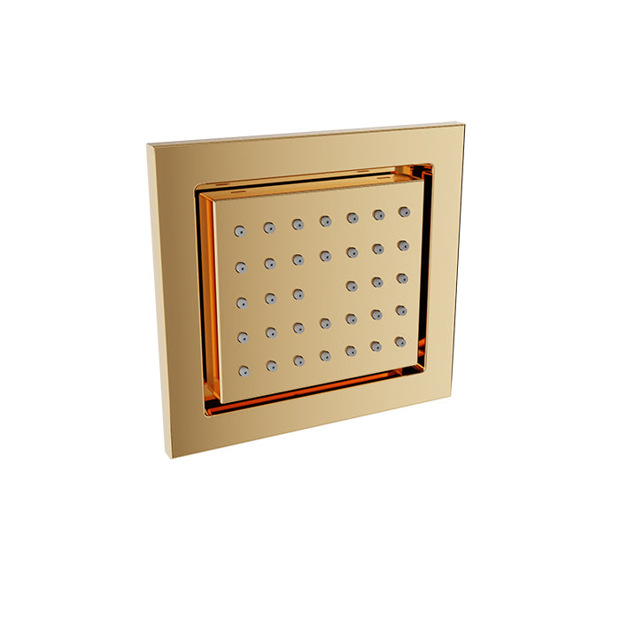Baril Square Built-In Lateral Body Jet - Gold