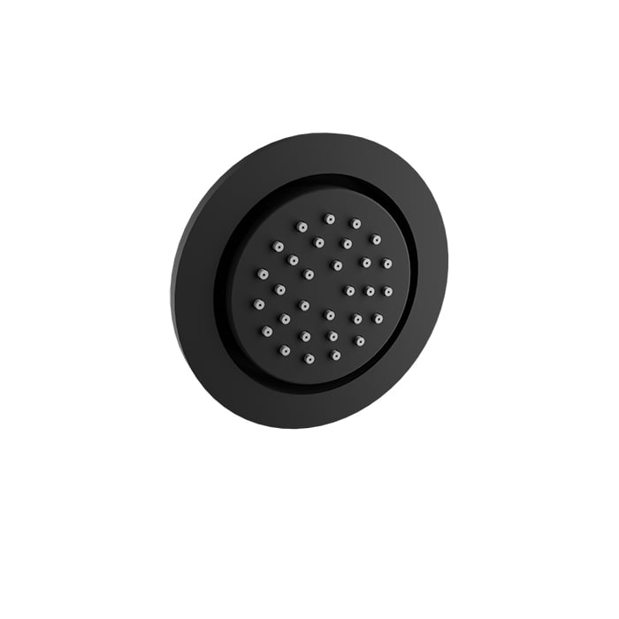 Baril Round Built-In Lateral Body Jet - Matte Black