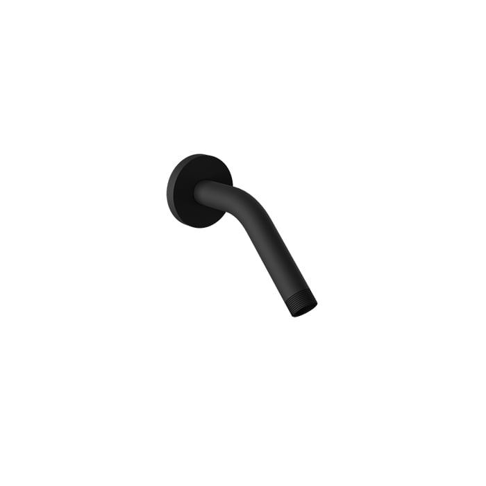 Baril 6" Wall-Mounted Shower Arm - Matte Black