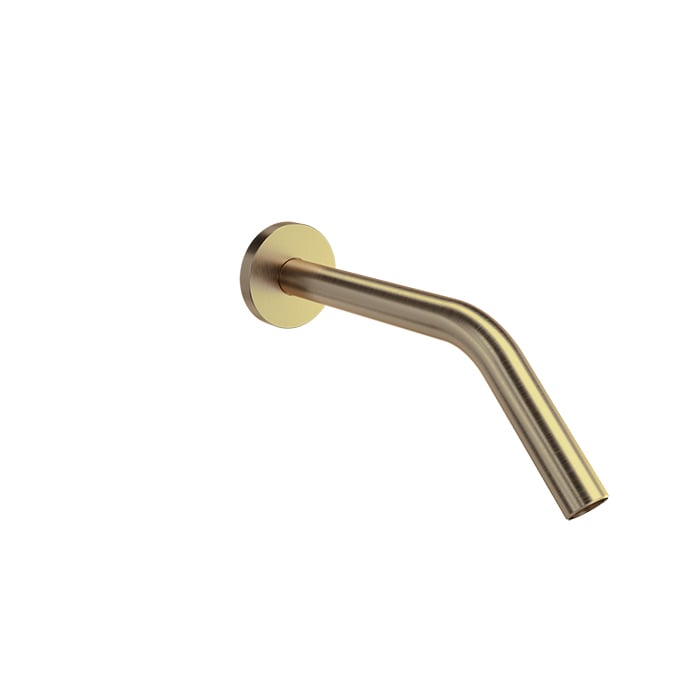 Baril 10" Wall-Mounted Shower Arm - Warm Gold