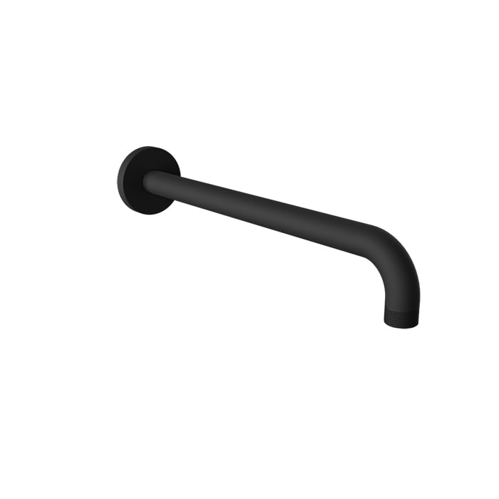 Baril 12" Wall-Mounted Shower Arm BRA-1212-02 - Matte Black