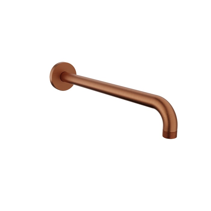 Baril 12" Wall-Mounted Shower Arm BRA-1212-02 - Satin Copper