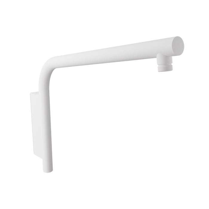 Baril Flora B47 16" Wall-Mounted Shower Arm - White