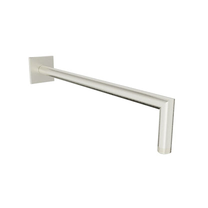 Baril 16" Wall-Mounted Shower Arm, Square Flange BRA-1612-44 - Brushed Nickel