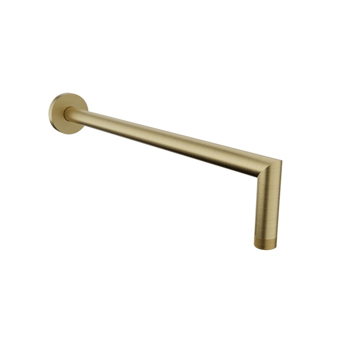 Baril 16" Wall-Mounted Shower Arm BRA-1612-66 - Satin Brass