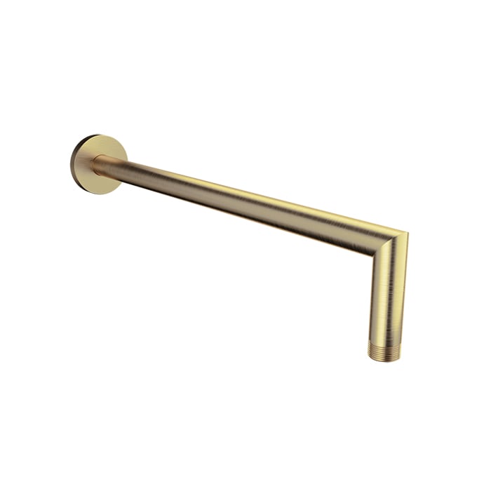 Baril 16" Wall-Mounted Shower Arm BRA-1612-66 - Warm Gold