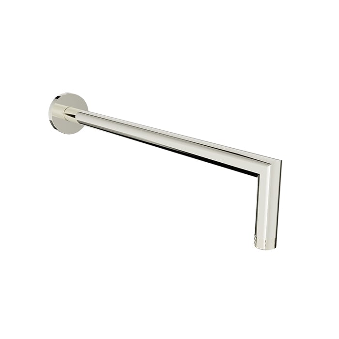 Baril 16" Wall-Mounted Shower Arm BRA-1612-66 - Polished Nickel