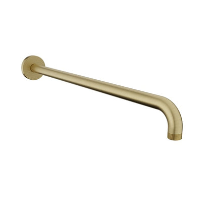 Baril 18" Wall-Mounted Shower Arm BRA-1812-02 - Satin Brass