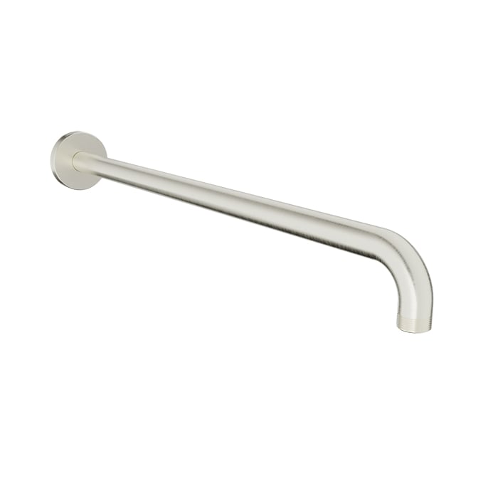 Baril 18" Wall-Mounted Shower Arm BRA-1812-02 - Brushed Nickel