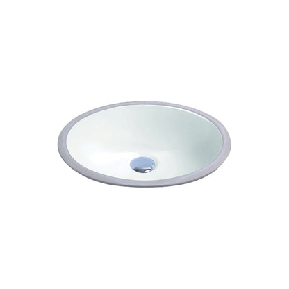 Vogt Glan Vitreous China Undermount Sink in Glossy White - BS.1311.G12-60