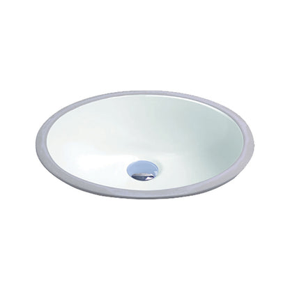 Vogt Bruck Vitreous China Undermount Sink in Glossy White - BS.1714.B12-60