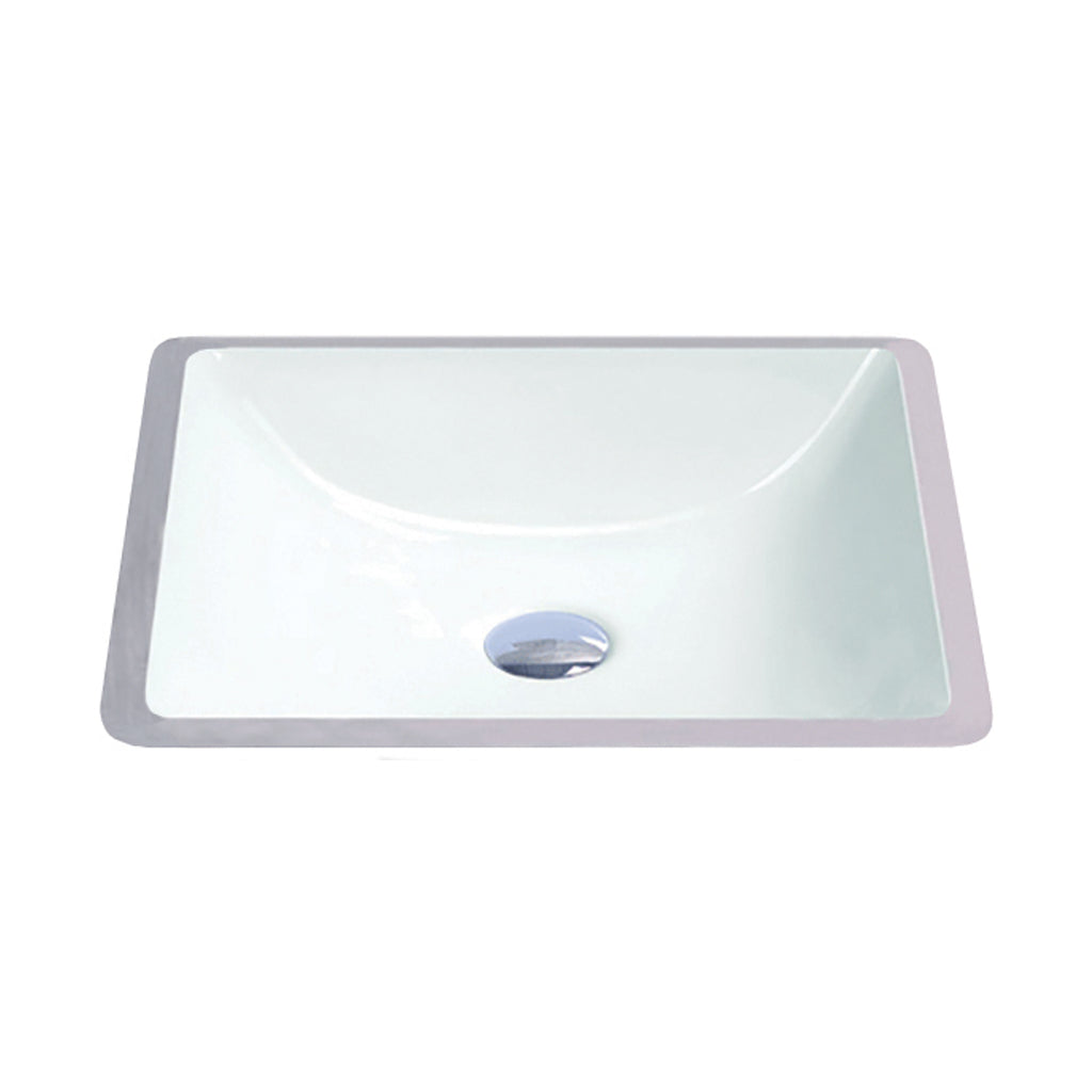 Vogt Höfen Vitreous China Undermount Sink in Glossy White - BS.1813.H11-60