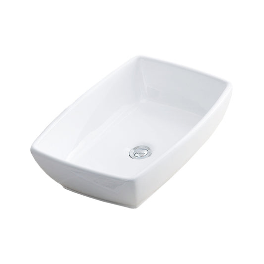 Vogt Tulln Vitreous China Vessel Sink in Glossy White - BS.1913.T21-60