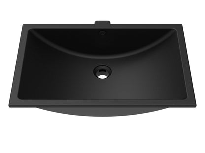 Vogt Zell Vogranite Undermount Vanity Sink in Onyx Black - BS.2112.Z01G-60