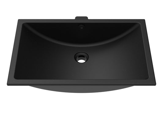 Vogt Zell Vogranite Undermount Vanity Sink in Onyx Black - BS.2112.Z01G-60