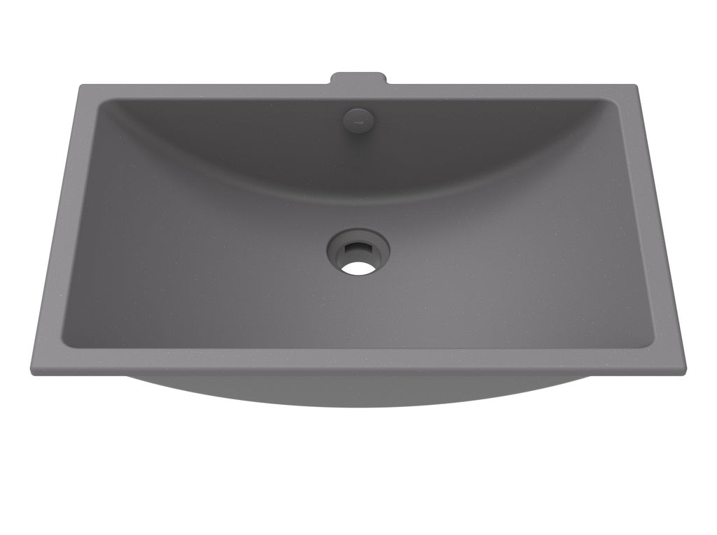 Vogt Zell Vogranite Undermount Vanity Sink in Metropolitan Grey - BS.2112.Z02G-60