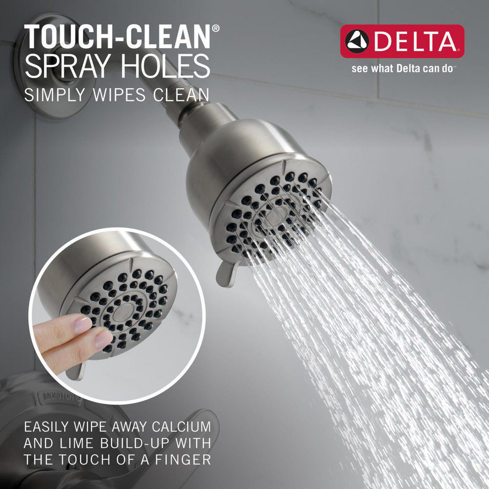 Delta Foundations Monitor 13 Series Tub & Shower Trim - BT13410-SS