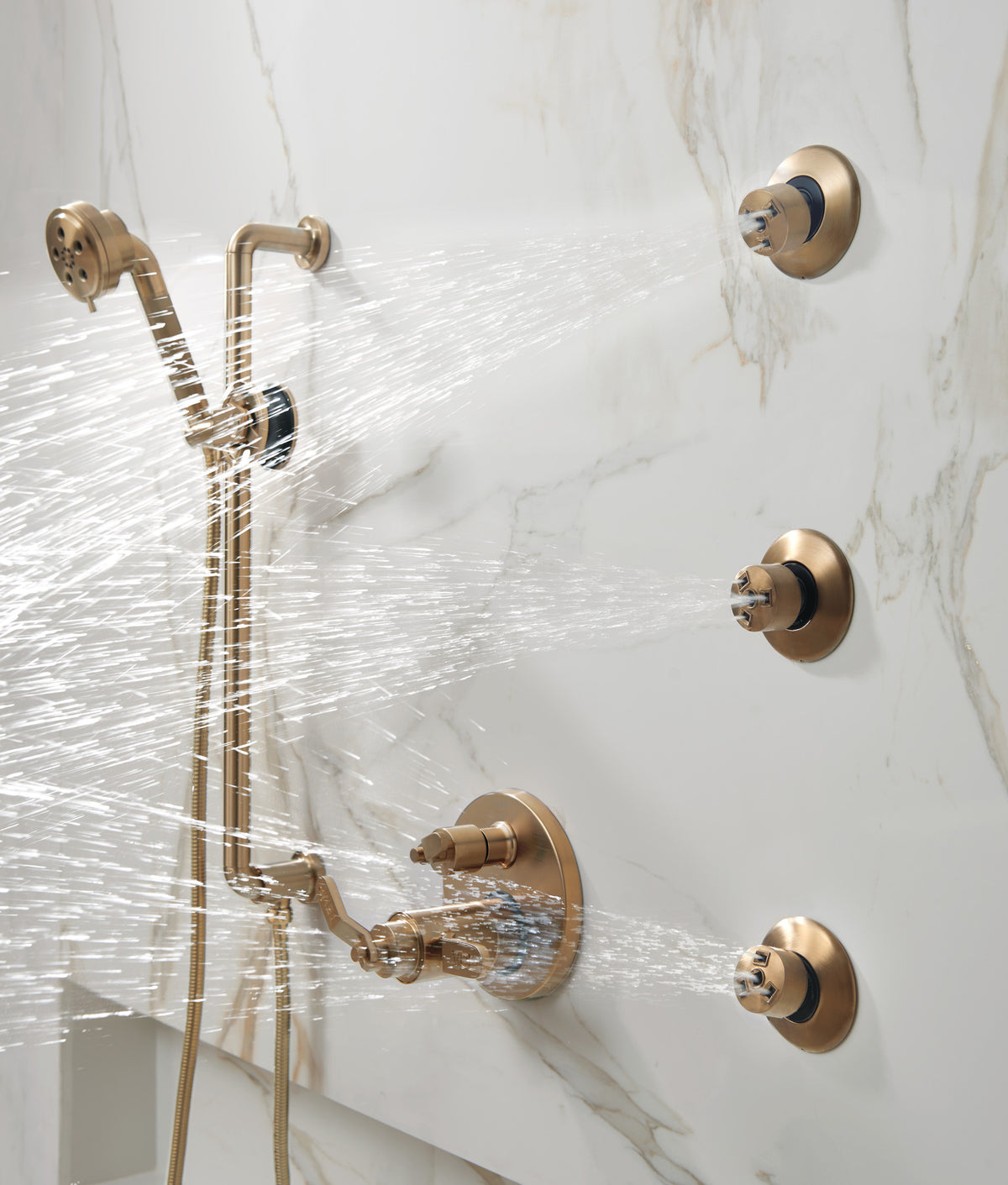 Brizo Litze T75635-GLLHP installed view 15; handles and other fixtures sold separately