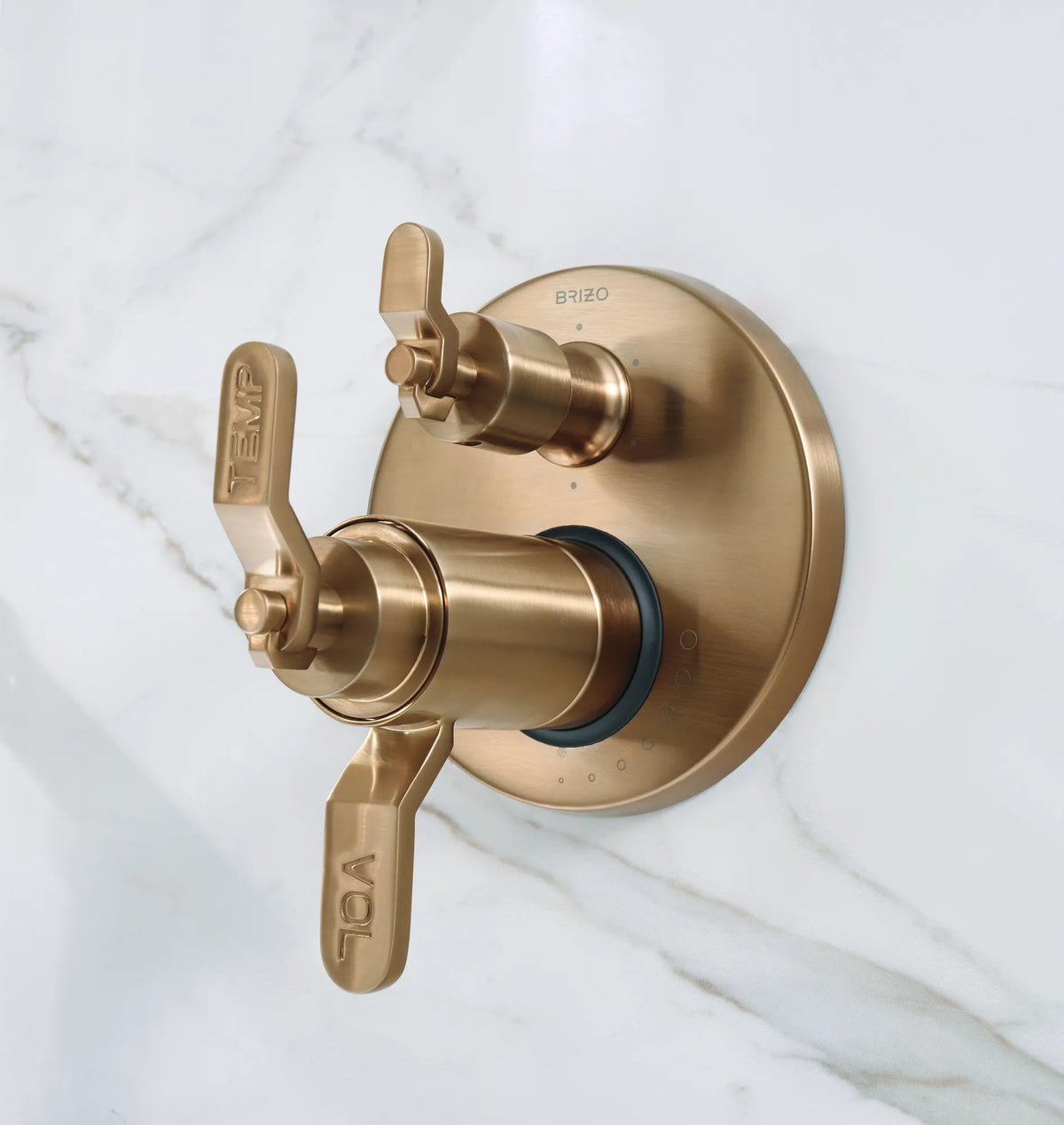 Brizo Litze T75635-GLLHP installed view 16; handles and other fixtures sold separately