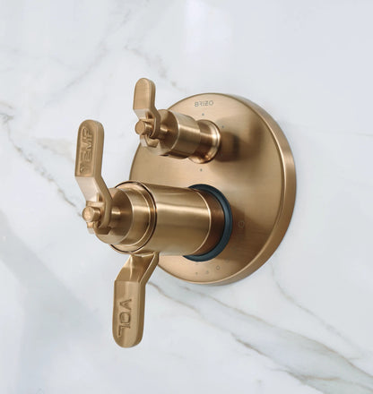 Brizo Litze T75635-GLLHP installed view 16; handles and other fixtures sold separately