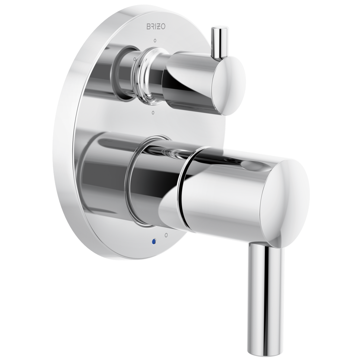 Odin T75P675 Chrome trim shown with HL75P75 lever handles, sold separately