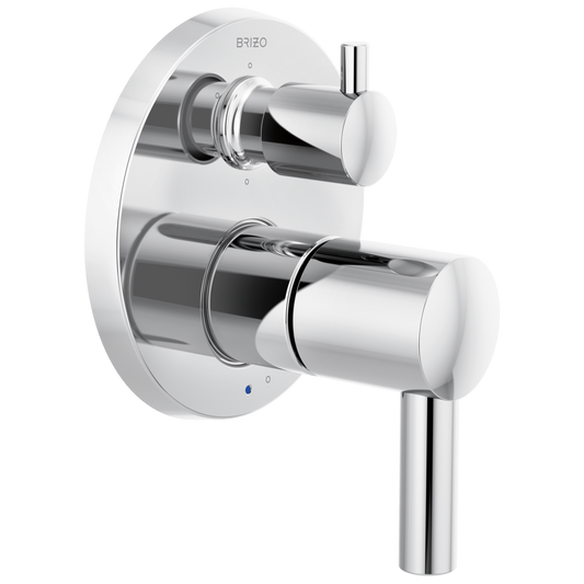 Odin T75P675 Chrome trim shown with HL75P75 lever handles, sold separately
