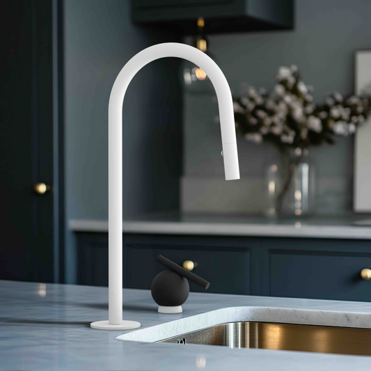 Baril Marie C35 21" Single-Handle 2-Piece Kitchen Faucet, Handle Sold Separately - C35-3130-26