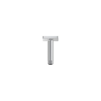 Vogt Square 4 inch Ceiling-Mount Shower Arm CA.01.04 in Polished Chrome